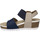 Chaussures Femme Sandales et Nu-pieds Josef Seibel Quinn 09, ocean-kombi Bleu