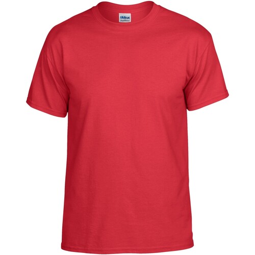 Vêtements T-shirts manches longues Gildan GD020 Rouge