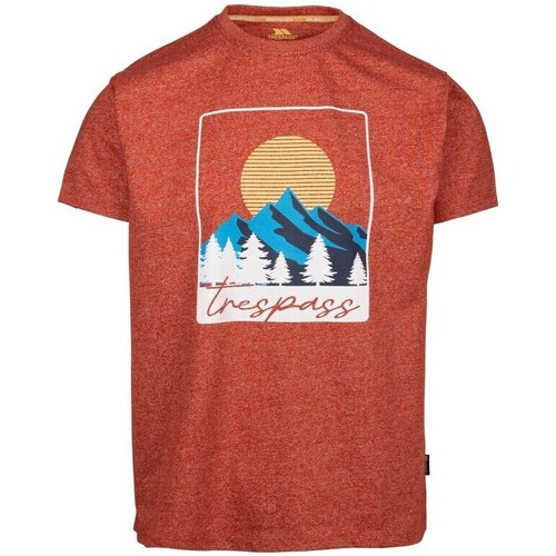 Vêtements Homme Polar Basketball T-Shirt Trespass Idukki Orange