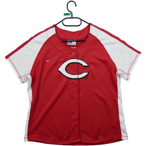 Vêtements Enfant De Nike Md Valiant zit vol geschiedenis Nike Maillot  Cincinnati Reds MLB Rouge