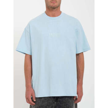 Vêtements Homme T-shirts manches courtes Volcom Camiseta  Ripple Stone - Misty Blue Bleu