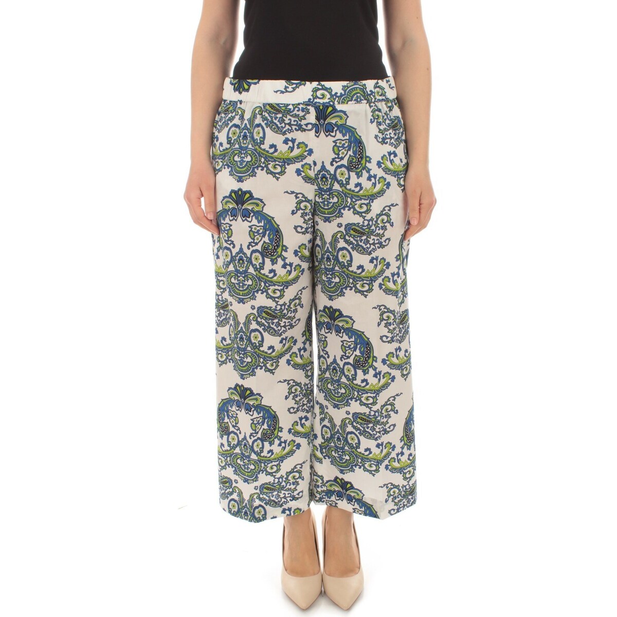 Vêtements Femme Pantalons 5 poches Luisa Viola P142F101543N Multicolore