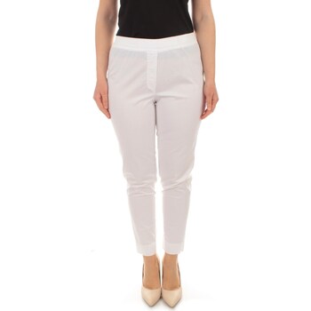 Vêtements Femme Pantalons 5 poches Gaia Life G4205812017 Blanc