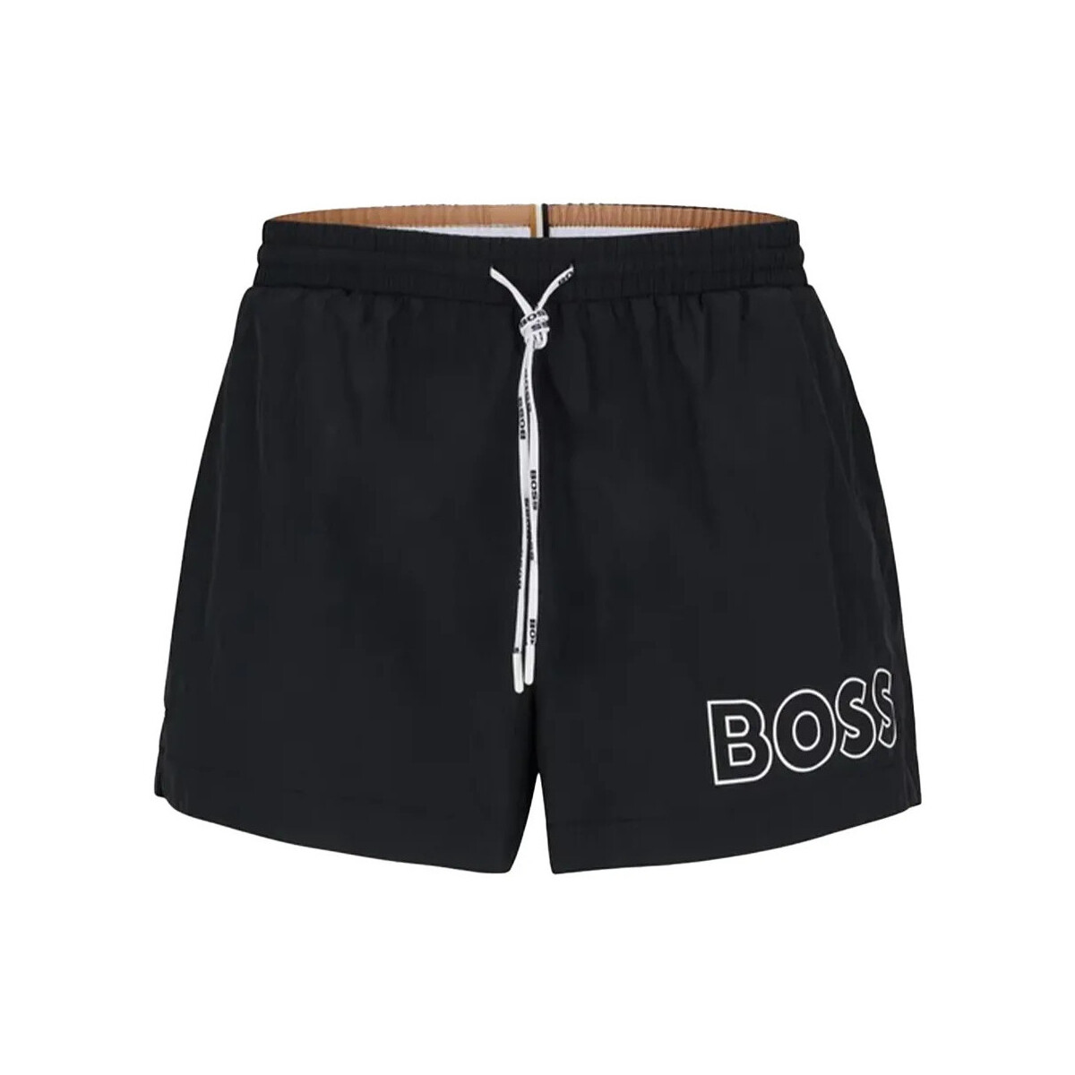 Vêtements Homme Maillots / Shorts de bain BOSS print B Noir