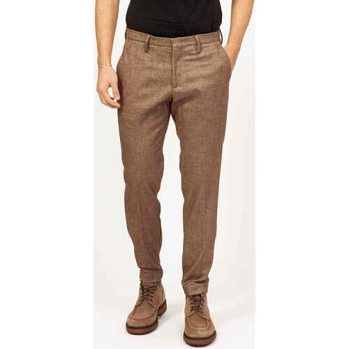 Vêtements Homme Pantalons Sette/Mezzo Pantalon classique pour hommes Settemezzo Marron