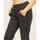 Vêtements Femme Pantalons Jijil Pantalon cropped  en coton avec fente dans le bas Noir