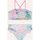 Vêtements Fille Maillots / Shorts de bain Billieblush Maillot de bain bikini imprimé  pour fille Multicolore