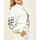 Vêtements Femme Sweats Disclaimer sweat-shirt femme en coton avec strass Blanc