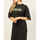 Vêtements Femme Robes Disclaimer Robe longue, modèle asymétrique Noir