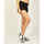 Vêtements Femme Influence Tall ruched body floral printed mini dress short de sport en coton avec logo Noir