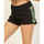 Vêtements Femme Influence Tall ruched body floral printed mini dress short de sport en coton avec logo Noir
