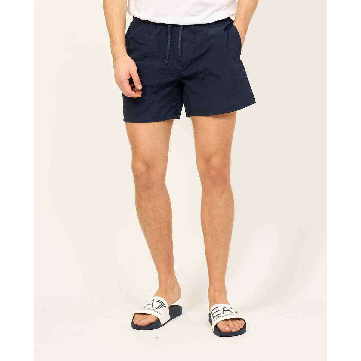 Vêtements Homme Maillots / Shorts de bain EAX AX Maillot de bain boxer avec patch en tissu à logo Bleu