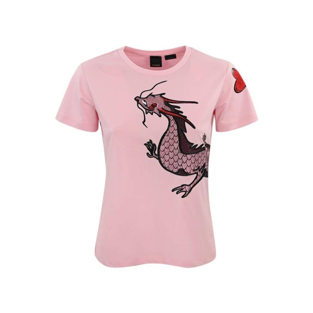 Vêtements Femme T-shirts & Polos Pinko QUENTIN 100535 A1QT-N78 Rose
