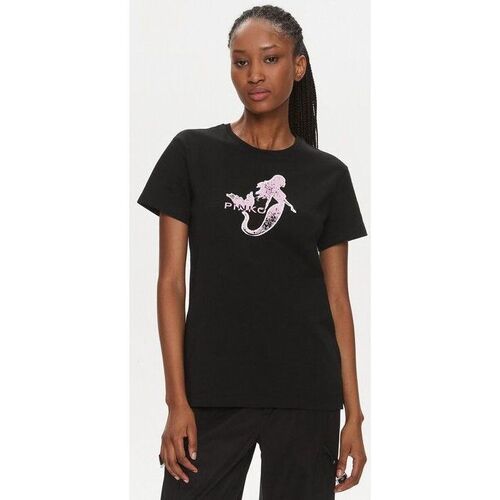 Vêtements Femme T-shirts & Polos Pinko TRAPANI 100789 A1OC-Z99 Noir