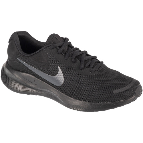 Chaussures Homme Running / trail Nike spotted Revolution 7 Noir