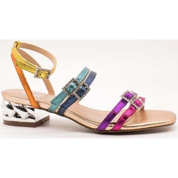 Chaussures Femme Sandales et Nu-pieds Exé Shoes zip Multicolore