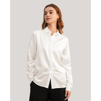 Vêtements Femme Chemises / Chemisiers Lilysilk <!]> Blanc