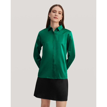 Vêtements Femme Chemises / Chemisiers Lilysilk <!]> Vert