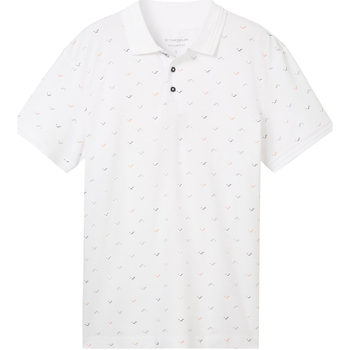 Vêtements Homme Fendi Kids baby logo t-shirt Tom Tailor Polo coton droit Blanc
