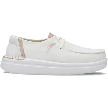 Chaussures Femme Baskets mode Hey Dude Wendy Rise W Blanc