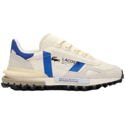 Chaussures Homme Baskets basses Lacoste Elite Active 124 1 SMA - Off White/Blue Beige