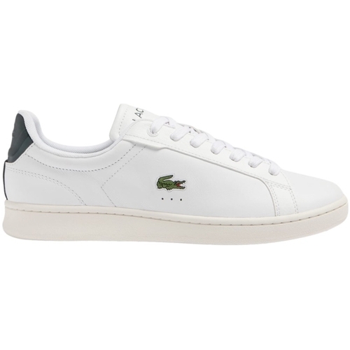 Chaussures Homme Baskets basses Lacoste Carnaby PRO TRI 123 - White/Dark Green Blanc