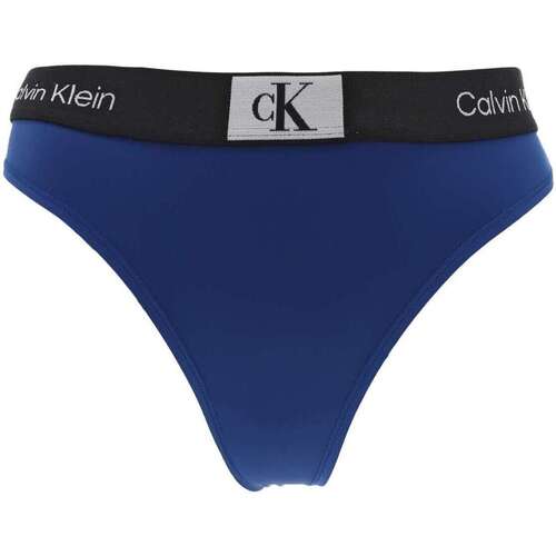 Sous-vêtements Femme Strings Calvin Klein Jeans single 160476VTPE24 Bleu