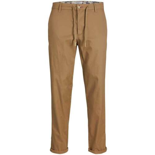 Vêtements Homme Pantalons 5 poches Jeggins / Joggs Jeans 161390VTPE24 Marron