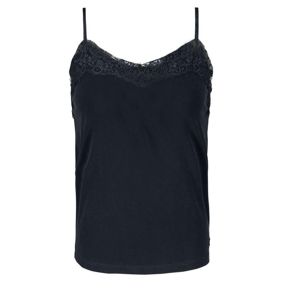 Vêtements Femme Regular Fit Short Sleeve Tiger Print T-Shirt & Short Set 165134VTPE24 Noir