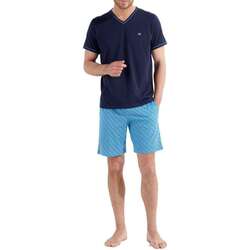 Vêtements Homme Pyjamas / Chemises de nuit Hom 165198VTPE24 Bleu