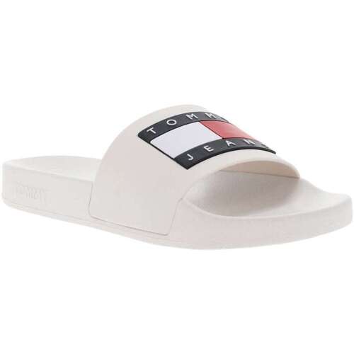 Chaussures Femme Tongs Tommy Jeans 19894CHPE24 Blanc