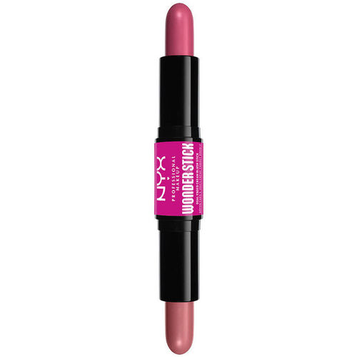 Beauté Femme Rouges à lèvres Nyx Professional Make Up Wonder Stick Blush 01-pêche Clair Et Rose Bébé 4 Gr 