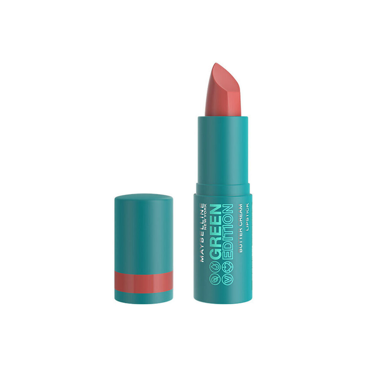 Beauté Femme Rouges à lèvres Maybelline New York Green Edition Butter Cream Lipstick 012-shore 10 Gr 