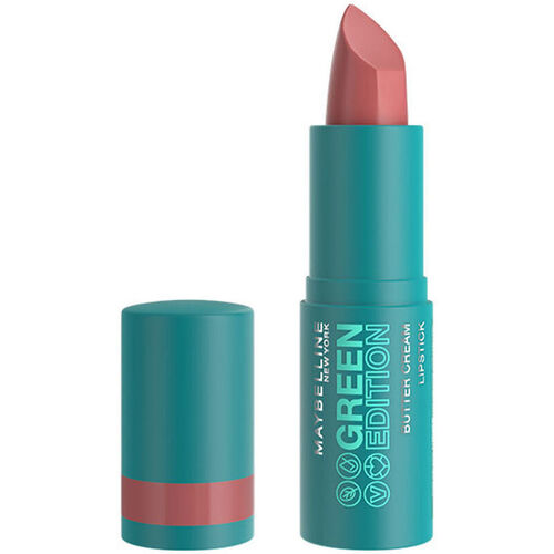 Beauté Femme Rouges à lèvres Maybelline New York Green Edition Butter Cream Lipstick 015-windy 10 Gr 