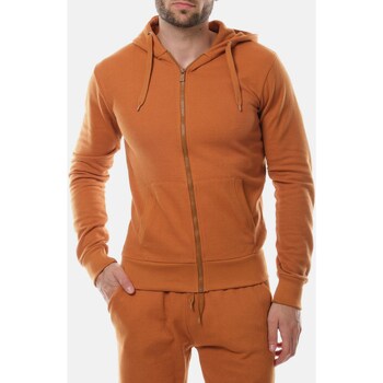 Vêtements Homme Gilets / Cardigans Hopenlife Sweat à capuche RIXE orange