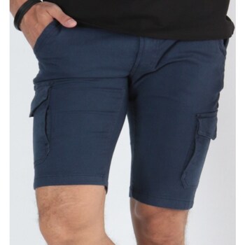 Vêtements Homme Shorts / Bermudas Hopenlife Bermuda 5 poches BROLI bleu marine