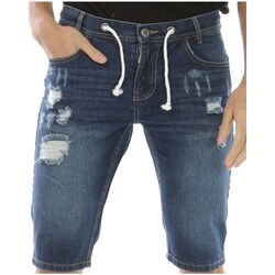 Vêtements Homme Shorts / Bermudas Hopenlife Bermuda jeans BOLTUZ bleu