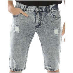 Vêtements Homme leggings Shorts / Bermudas Hopenlife Bermuda jeans BOLTANY bleu