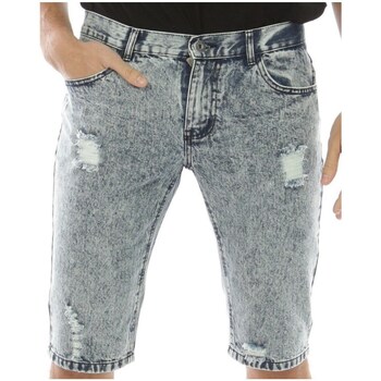 Vêtements Homme Shorts / Bermudas Hopenlife Bermuda jeans BOLTANY bleu