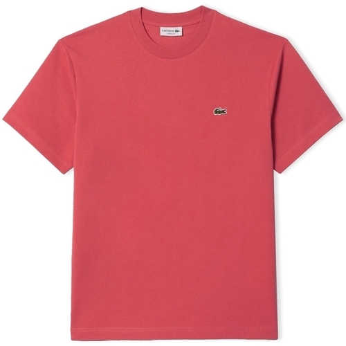 Vêtements Homme Culottes & autres bas Lacoste Classic Fit T-Shirt - Rose ZV9 Rose