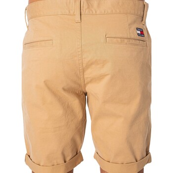 Tommy Jeans Short chino Scanton Beige