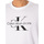 Vêtements Homme T-shirts manches courtes Calvin Klein Jeans T-shirt contour perturbé Blanc
