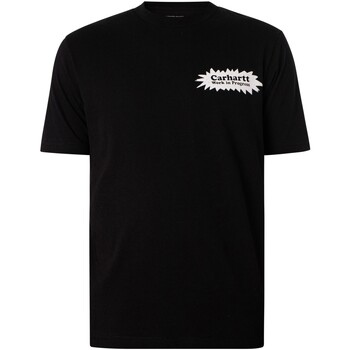 Vêtements Homme T-shirts manches courtes Carhartt T-shirt Bam Noir