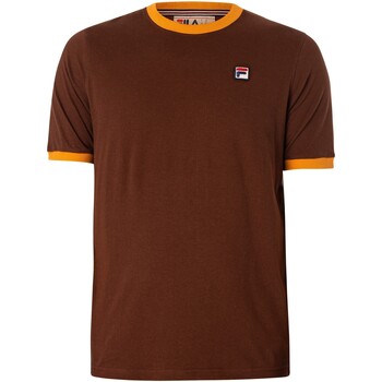 Vêtements Homme T-shirts manches courtes Fila T-shirt Marconi Marron