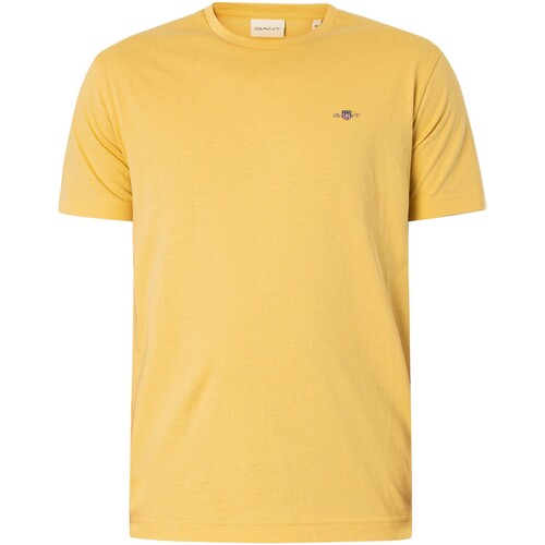Vêtements Homme Sun & Shadow Gant T-shirt régulier à bouclier Jaune