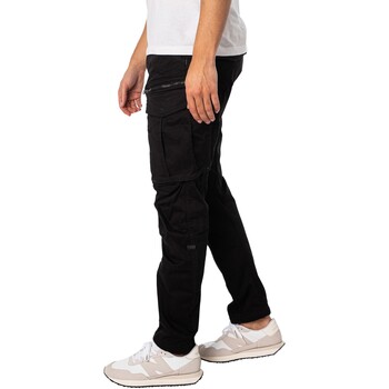 G-Star Raw Pantalon cargo fuselé régulier Rovic Zip 3D Noir