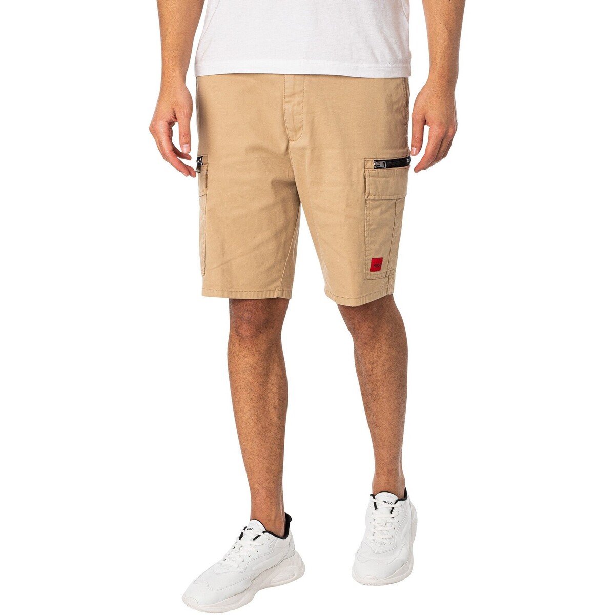 Vêtements Homme Shorts / Bermudas BOSS Johny232D Short cargo Beige