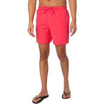 Vêtements Homme Maillots / Shorts de bain Button Down Check Shirt Short de bain uni Rose