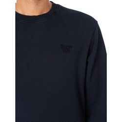 Vêtements Homme Sweats Superdry Sweat-shirt délavé vintage Bleu