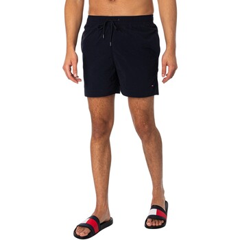 Vêtements Homme Maillots / Shorts de bain Tommy Hilfiger Short de bain à  cordon de serrage moyen Bleu